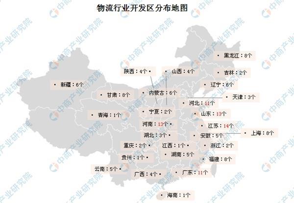 物流產(chǎn)業(yè)招商引資地圖：157個物流開發(fā)區(qū)+行業(yè)投融資數(shù)據(jù)（附圖表）